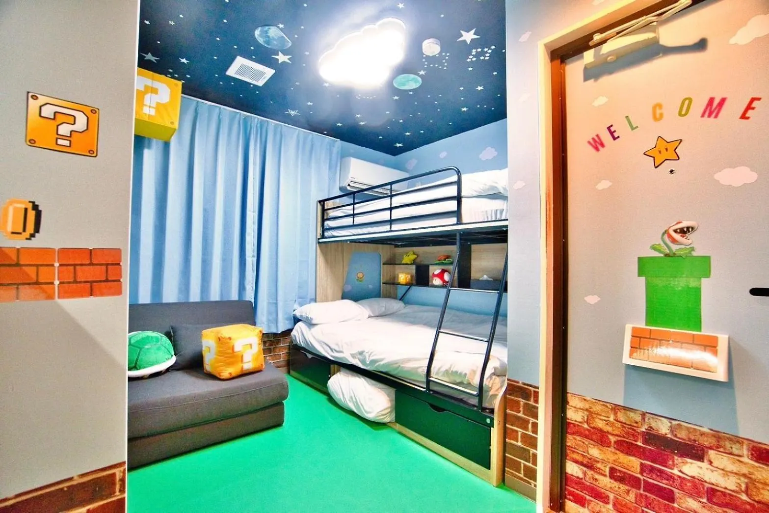 Apartment Max4People 15Min Shibuya Mario Brothers Room Meguro Tokyo