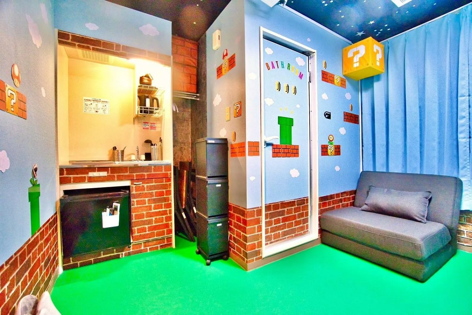 Max4People 15Min Shibuya Mario Brothers Room Meguro Tokyo
