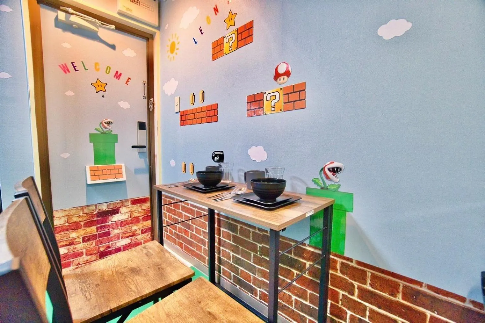 Apartment Max4People 15Min Shibuya Mario Brothers Room Meguro Tokyo Japan