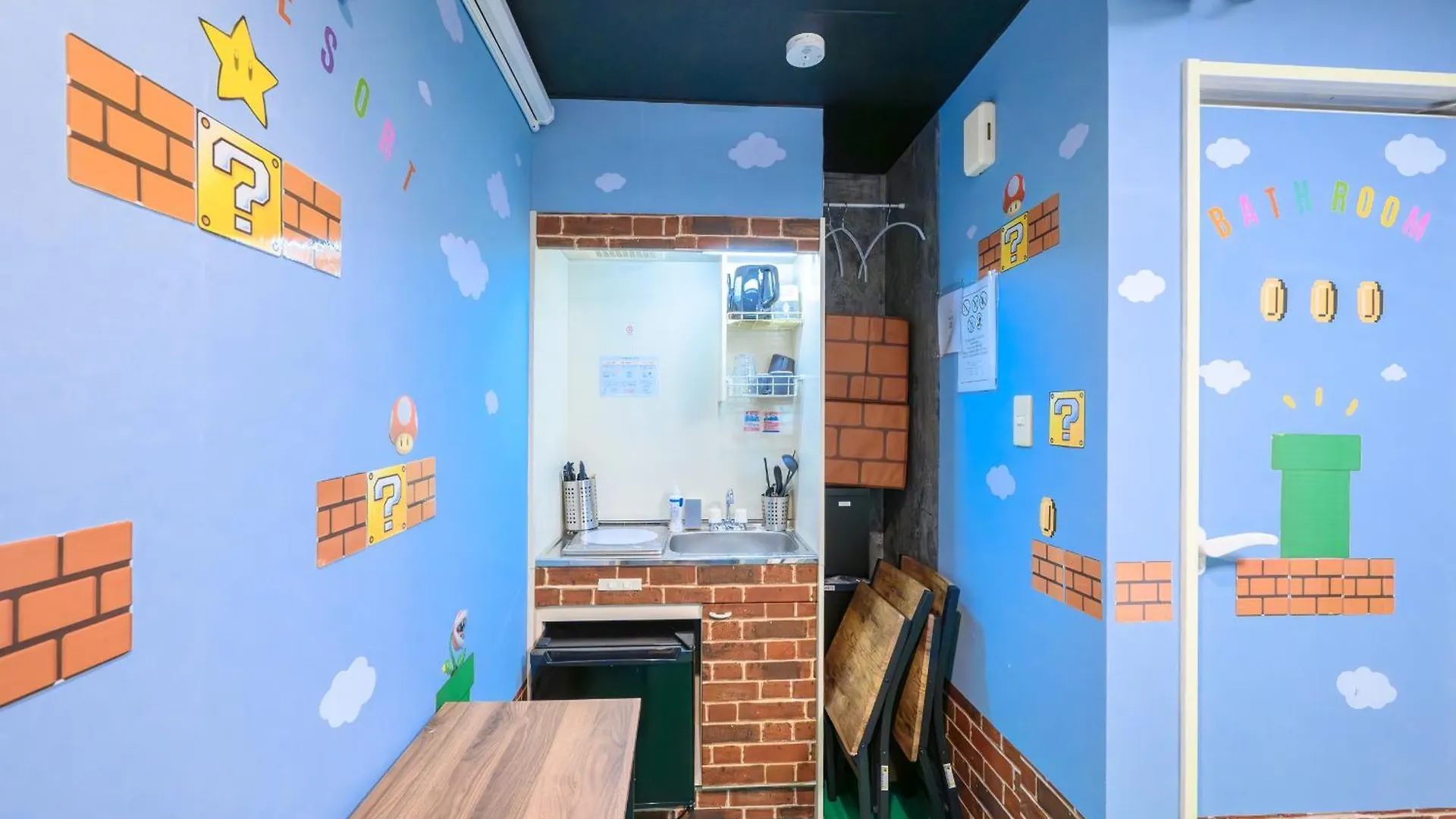Apartment Max4People 15Min Shibuya Mario Brothers Room Meguro Tokyo